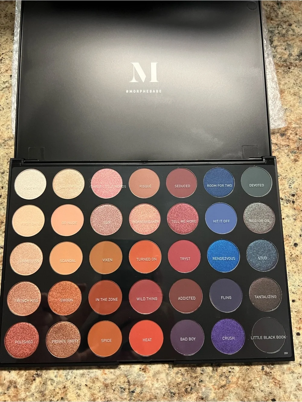 Morphe makeup palette 35V